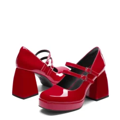Women’s Y2K Double-Strap Chunky Mary Janes