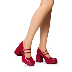 Women’s Y2K Double-Strap Chunky Mary Janes