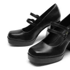 Women’s Y2K Double-Strap Chunky Mary Janes