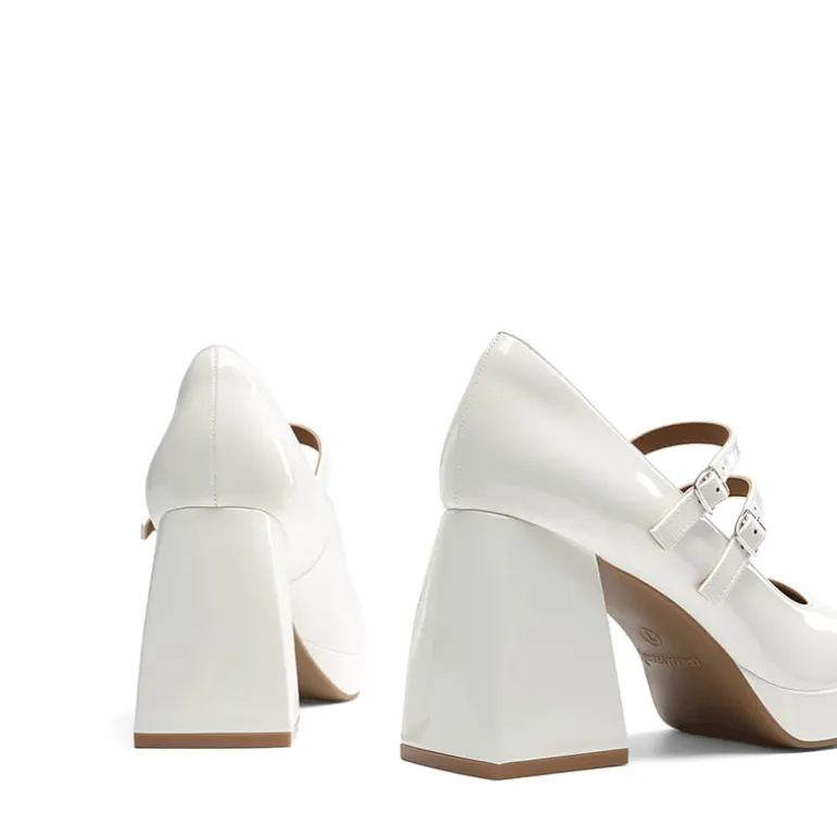 Women’s Y2K Double-Strap Chunky Mary Janes