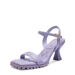 [Wonder Cloud] Athena Square Toe High Stiletto Heel Sandals