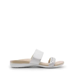 Woven Arch Support Slide Sandals
