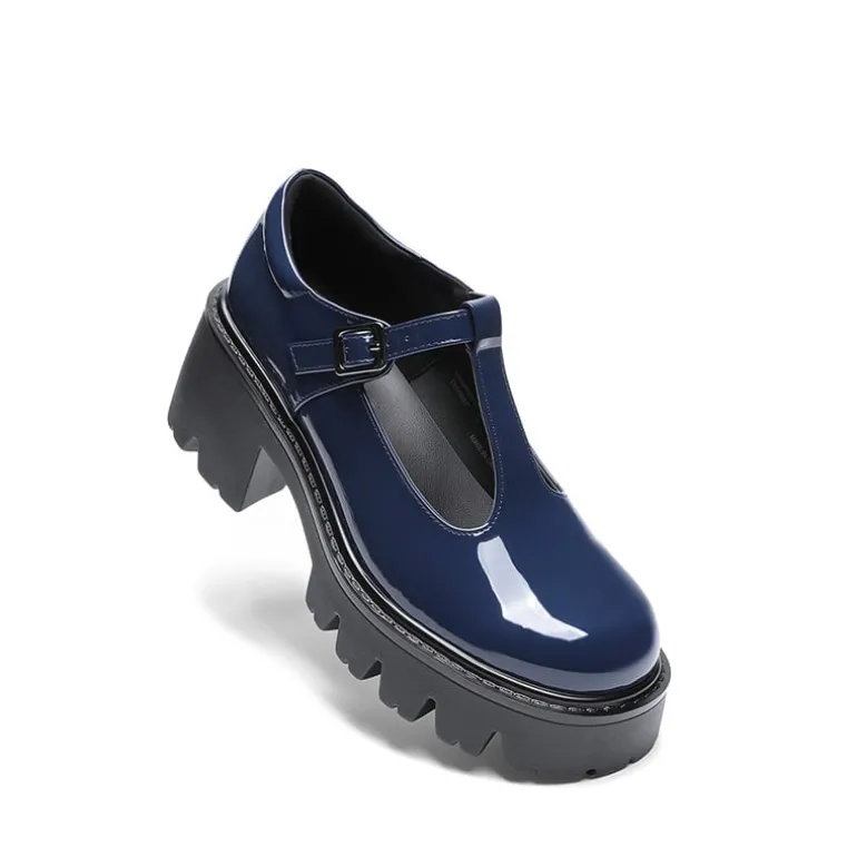 Y2K Chunky Sole Mary Jane Pumps
