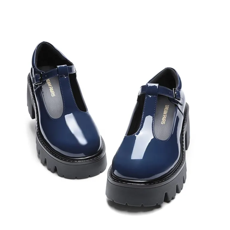 Y2K Chunky Sole Mary Jane Pumps