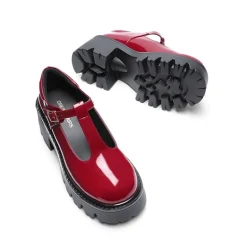 Y2K Chunky Sole Mary Jane Pumps