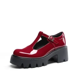 Y2K Chunky Sole Mary Jane Pumps
