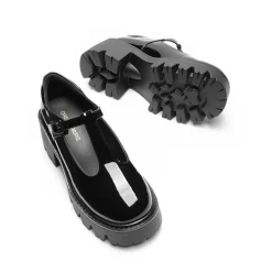 Y2K Chunky Sole Mary Jane Pumps