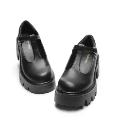 Y2K Chunky Sole Mary Jane Pumps