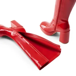 Y2K-inspired Knee-high Platform Gogo Boots