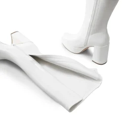 Y2K-inspired Knee-high Platform Gogo Boots